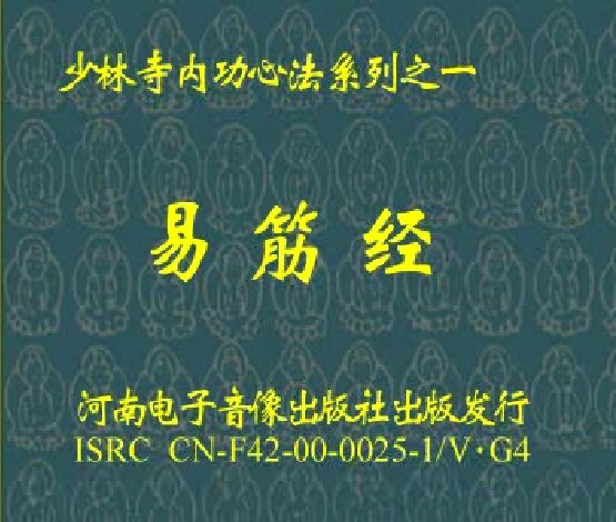 《释延王演示 易筋经·洗髓经》河南电子音像出版社