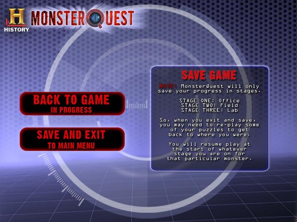 History Channel Monster Quest-GOW