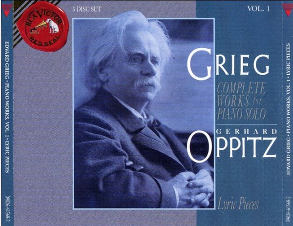 gerhard oppitz -《格里格钢琴作品集》(grieg - the complete music